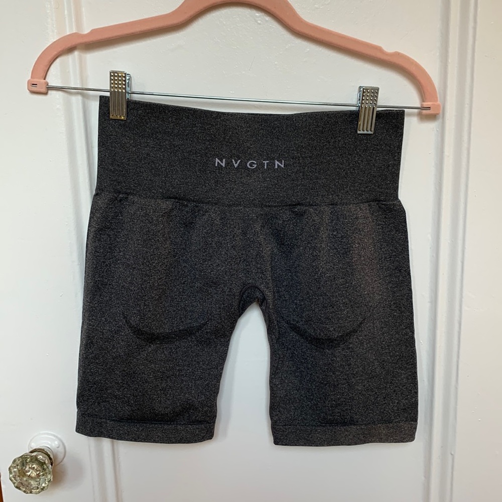 NVGTN Black Speckled Biker Shorts